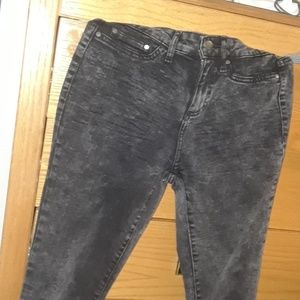 A brand new pair of acidwashed faded glory jeans